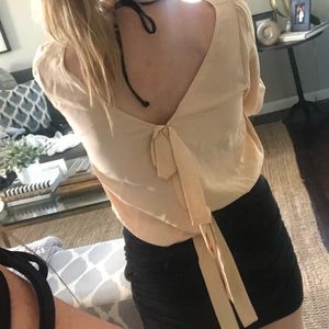 Peach blouse
